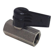 1/2" FNPT Nickel Brass Ball Valve Inline