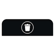 Recycle Label,8-1/2"H x 1-25/32"W,Blk