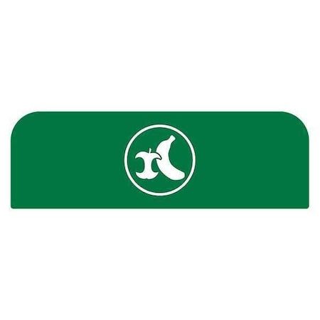 Recycle Label,8-1/2"H x 1-25/32"W,Gr