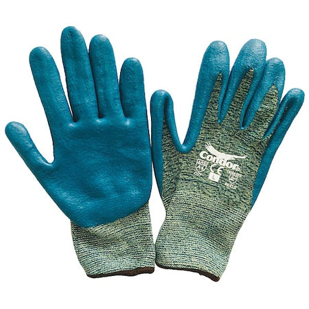 Cut Resistant Coated Gloves, Cut Level A4 ,Dipped ,Nitrile ,Foam ,2XL 1 PR