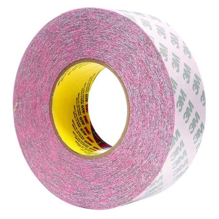 Film Tape, 2 in W, 60 yd L, 1 mil, Paper, Double-Sided