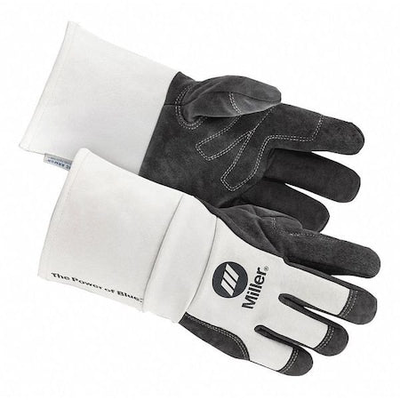 Classic Welding Gloves, Gauntlet Cuff, Keystone Thumb, Premium Cowhide, XL, 1 PR