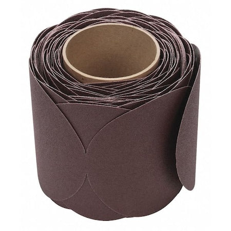 Cloth Disc Roll,120 Grit,5 in. Dia,Cloth