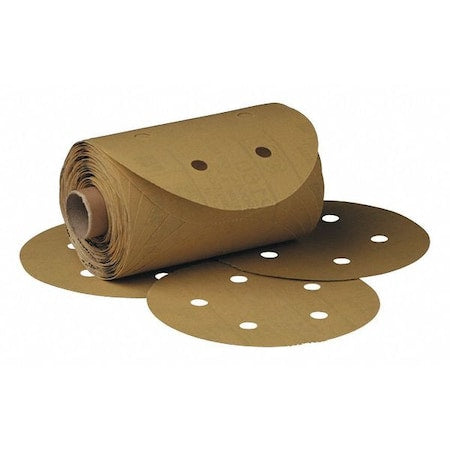 Paper Dust Free Disc Roll,220 Grit