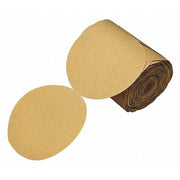Paper Disc Roll,180 Grit,6 in. Dia