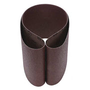 Sanding Belt, 6 in W, 48 in L, Coated, Aluminum Oxide, 60 Grit, Not Applicable, 341D, Brown