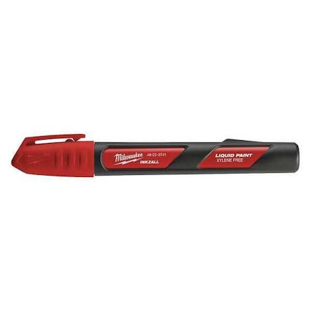 INKZALL Red Liquid Paint Marker