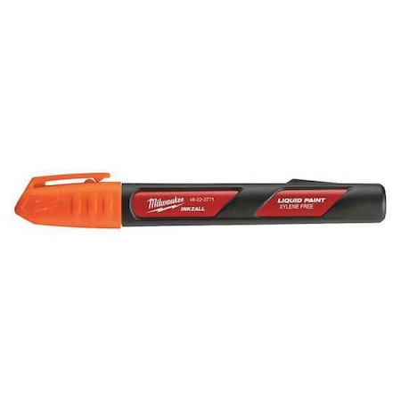 INKZALL Orange Liquid Paint Marker