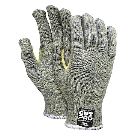 Cut-Resistant Gloves, Cut Level A6 ,Uncoated ,Uncoated ,Smooth ,XS 1 PR