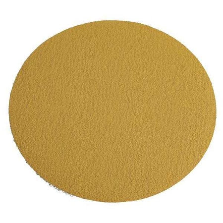 Hook-and-Loop Sanding Disc, 6" Dia, No Hole, Aluminum Oxide, P220 Grit, Open Coat Type, 255L
