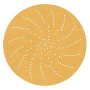 Hook-and-Loop Sanding Disc, 5" Dia, Multi-Hole, Aluminum Oxide, P320 Grit, Open Coat Type, 216U