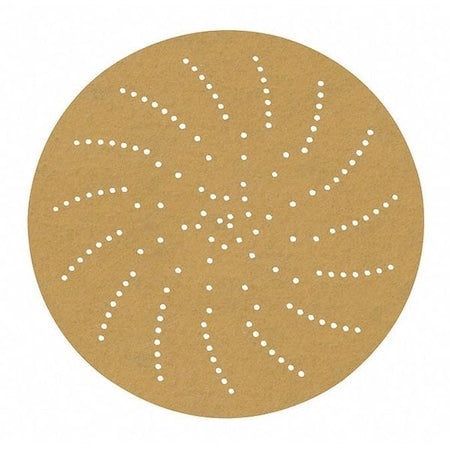 Hook-and-Loop Sanding Disc, 5 in Dia, Non-Vacuum, Aluminum Oxide, P240 Grit, Coated Type, 236U