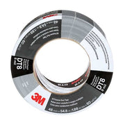 Duct Tape, Silver, 60 yd L, 1-7/8 in W