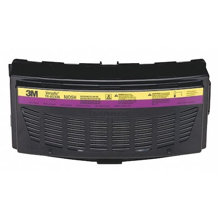 Filter, 3M Versaflo Tr-600 Series, Ov/Ag/Hepa, Snap On/Off Connection, Magenta/Yellow, PK5