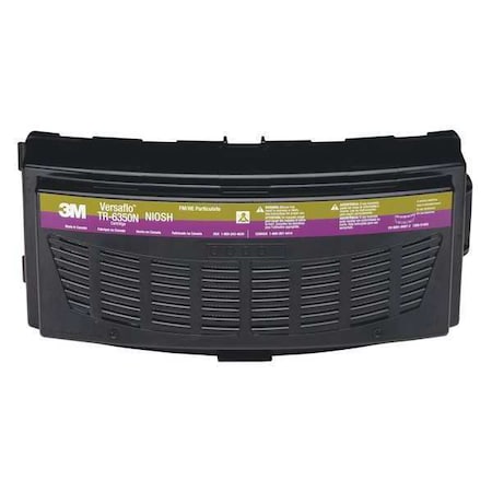 Combination Cartridge/Filter, TR-600, Magenta, Olive, Filter Retainer Cover, TR-600 Series PAPR
