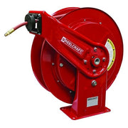 Spring Return Hose Reel, 3/8 in Hose Diameter, 70 ft Length, 300 psi Max. Pressure, Red