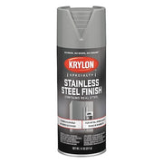 Spray Paint, Silver Metallic, Stainless Steel, Solvent, 11 oz