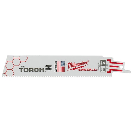 6" 10 TPI The Torch SAWZALL Blades (5 Pk)