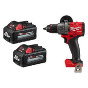 M18 FUEL 1/2" Hammer Drill/Driver + M18 HIGH OUTPUT XC6.0 Batteries (2 Pk)