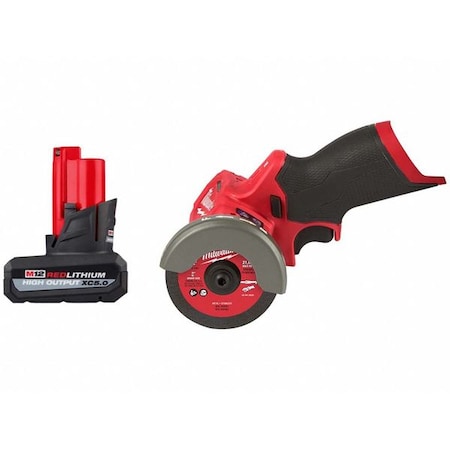 M12 FUEL 3" Compact Cut Off Tool + M12 HIGH OUTPUT XC5.0 Battery