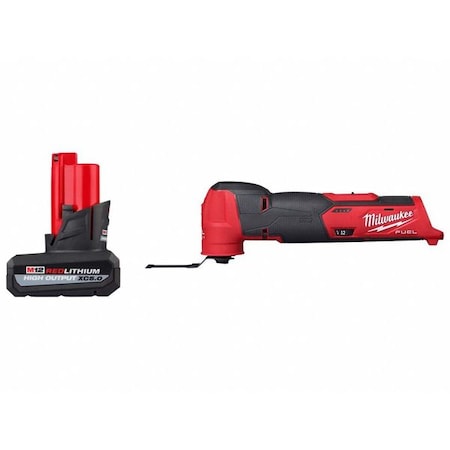 M12 FUEL Oscillating Multi-Tool + M12 HIGH OUTPUT XC5.0 Battery Pack
