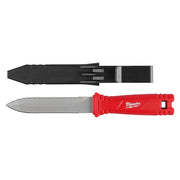 Duct Knife,Serrated/Smooth,Blade 5 1/2"L