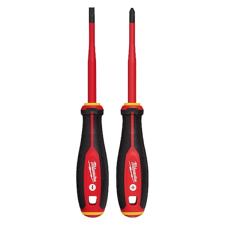 Insulated Screwdriver Set, SAE, 2 pcs