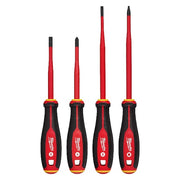 Insulated Screwdriver Set, SAE, 4 pcs