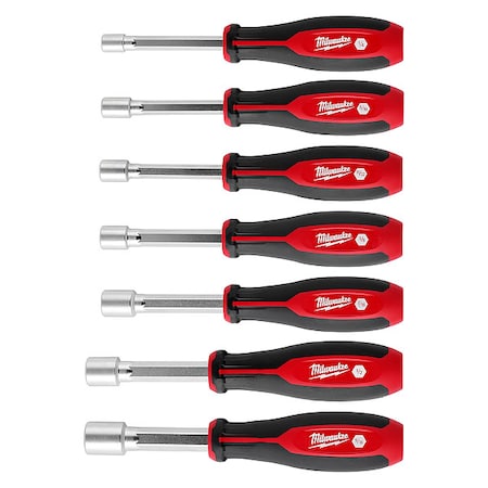 7 PC HollowCore(TM)SAE Nut Driver Set