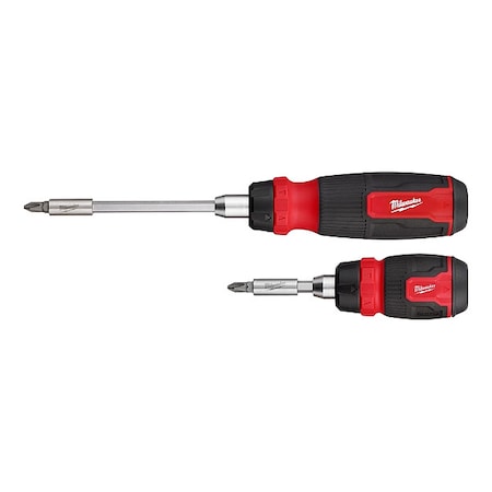 Multi-Bit Screwdriver,Chrome,24 pcs