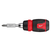Multi-Bit Screwdriver,Chrome,9 pcs