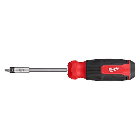 Multi-Bit Screwdriver,Chrome,15 pcs