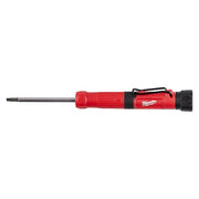 Multi-Bit Screwdriver,Chrome Metal,4 pcs