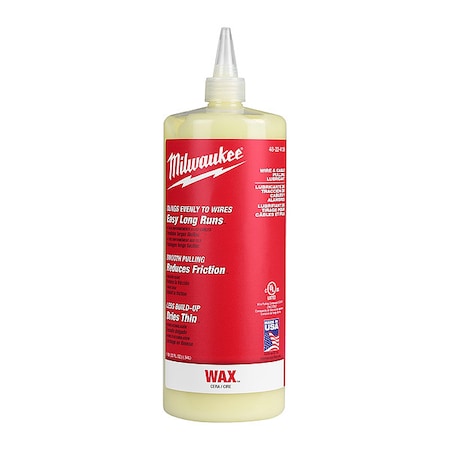 1 qt, Squeeze Bottle, Wax, Yellow