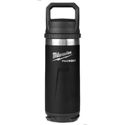 Insulated Bottle,SS,18 oz CAP,Black