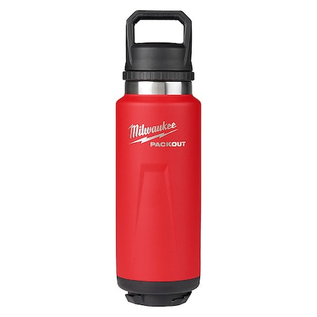 Insulated Bottle,SS,36 oz CAP,Black