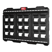 Packout Lrg Wall Plate,PP,1 1/4 in L,Blk
