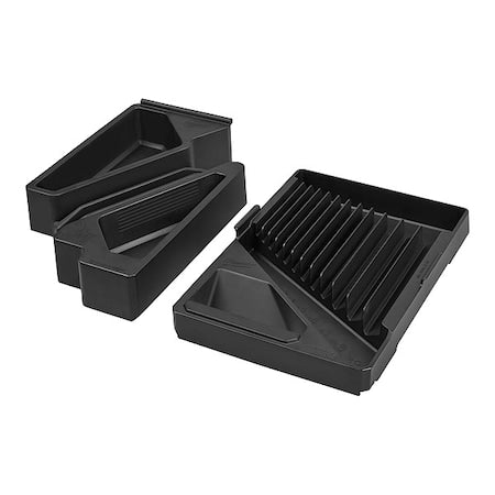 SocketTray,Blk,Polypro,123/8in,1PK