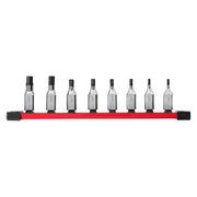 8 pc. 3/8 in. Drive SAE Hex Bit Socket Set