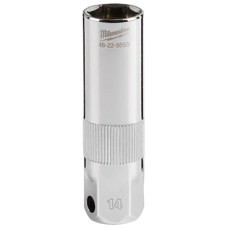 3/8 in Drive, 14mm Metric Socket, 6 Points