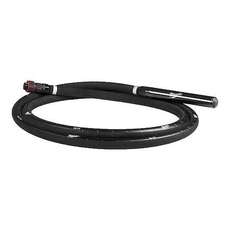 Concrete Vibrator Whip/Head,16 ft