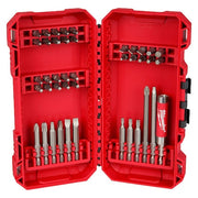 42 Piece Driver Bit Set, 1/4 in Hex Shank Size