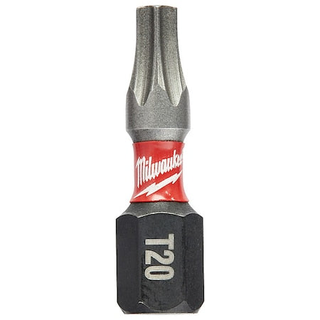 Shockwave 1" Impact T20 Insert Bits, PK15