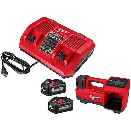 M18 Inflator+M18 6.0 2PK Battery+Charger