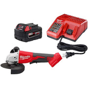 M18 Brushless 4-1/2" / 5" Cut-Off Grinder, Paddle Switch + M18 XC5.0 Starter Kit