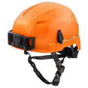 BOLT Orange Safety Helmet with IMPACT ARMOR Liner - Type 2, Class E
