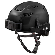 BOLT Black Vented Safety Helmet with IMPACT ARMOR Liner - Type 2, Class C