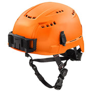 BOLT Orange Vented Safety Helmet with IMPACT ARMOR Liner - Type 2, Class C