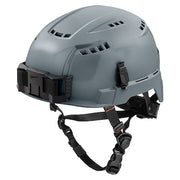 BOLT Gray Vented Helmet with BOLT - Class C