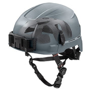 BOLT Gray Safety Helmet with IMPACT ARMOR Liner - Type 2, Class E